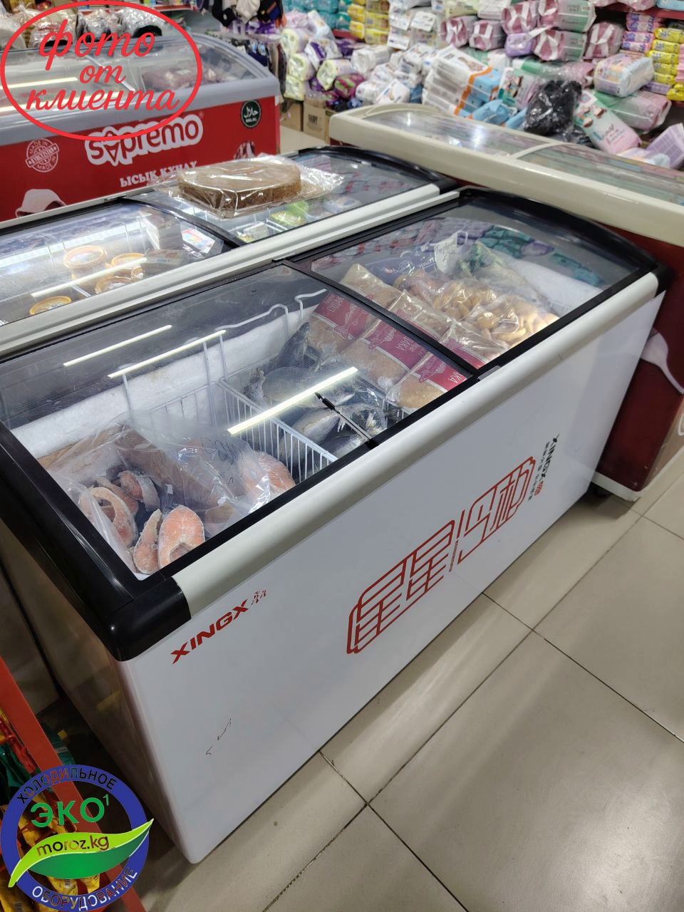 Витринный морозильник XINGX CA 366 A Витринный морозильник XINGX CA 366 A