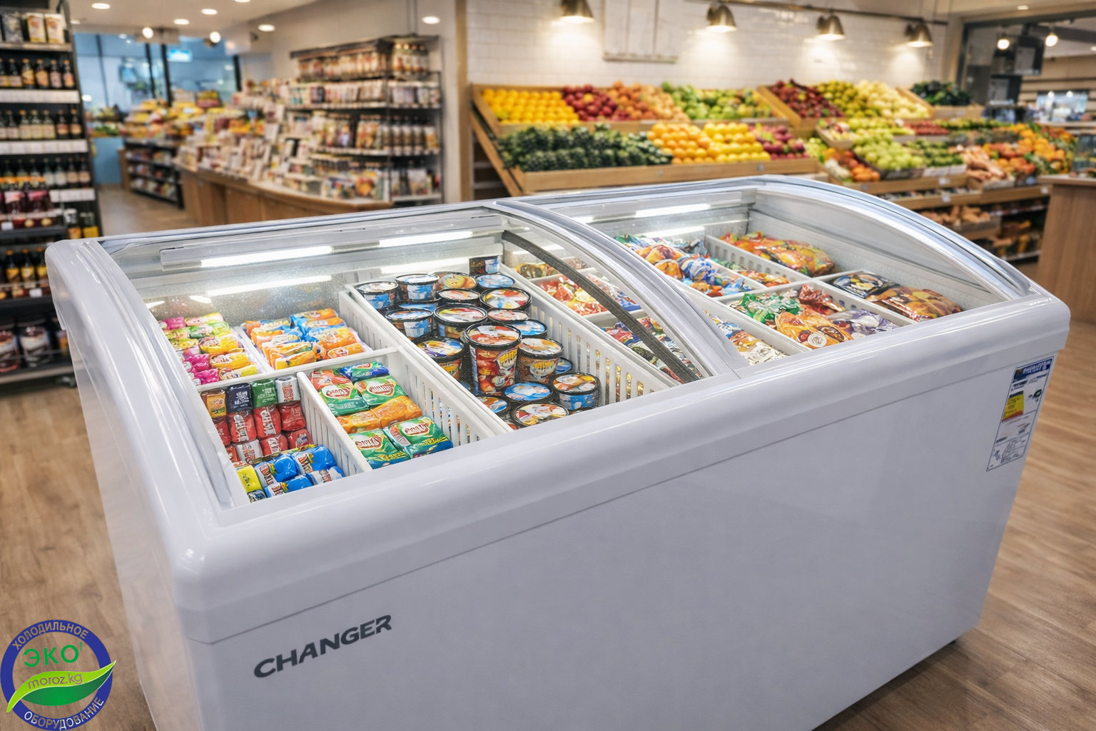 Витринный морозильник CHANGER SC/SD(W)-456 Витринный морозильник CHANGER SC/SD(W)-456