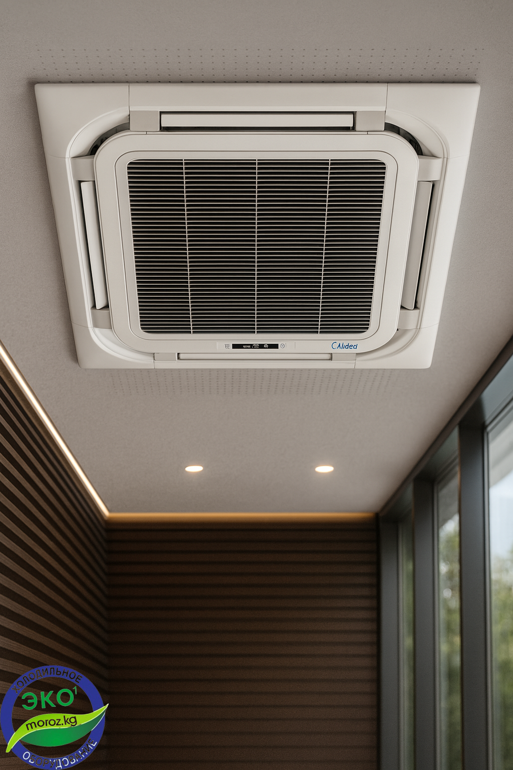 Кассетный кондиционер MIDEA 24 Кассетный кондиционер MIDEA 24