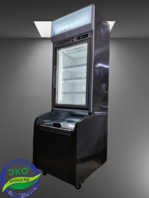 Вертикальный витринный морозильник AVEST ISD-678 A