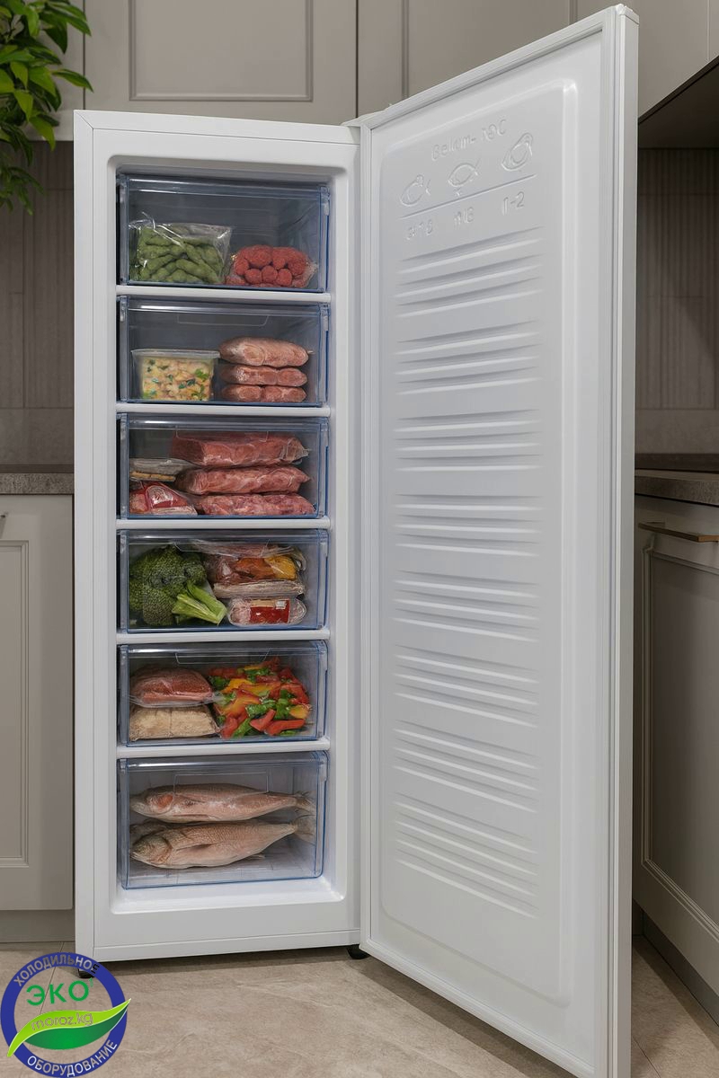 Вертикальный морозильник AUCMA BD 238W Вертикальный морозильник AUCMA BD 238W