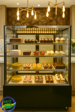 Витринный холодильник AVEST 1000 КУБ