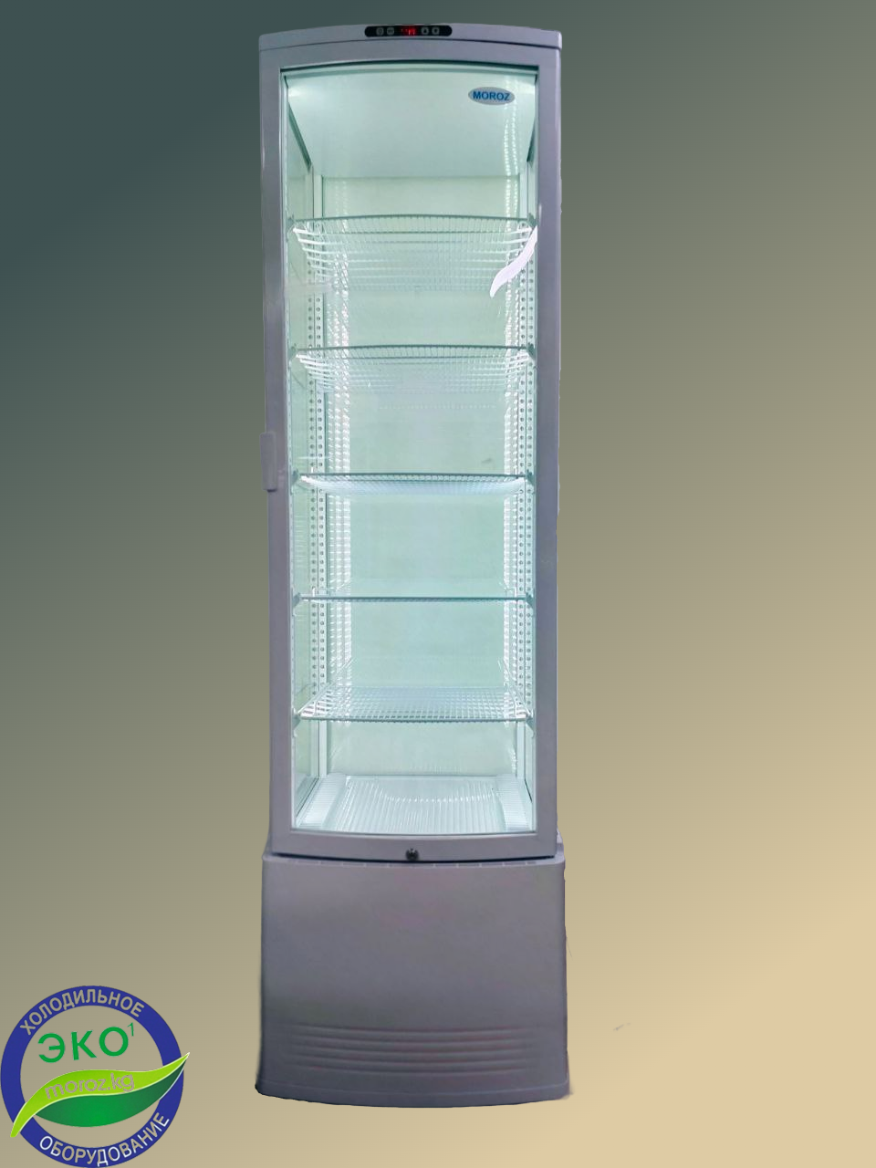 Витринный холодильник MOROZ XLC389W Витринный холодильник MOROZ XLC389W