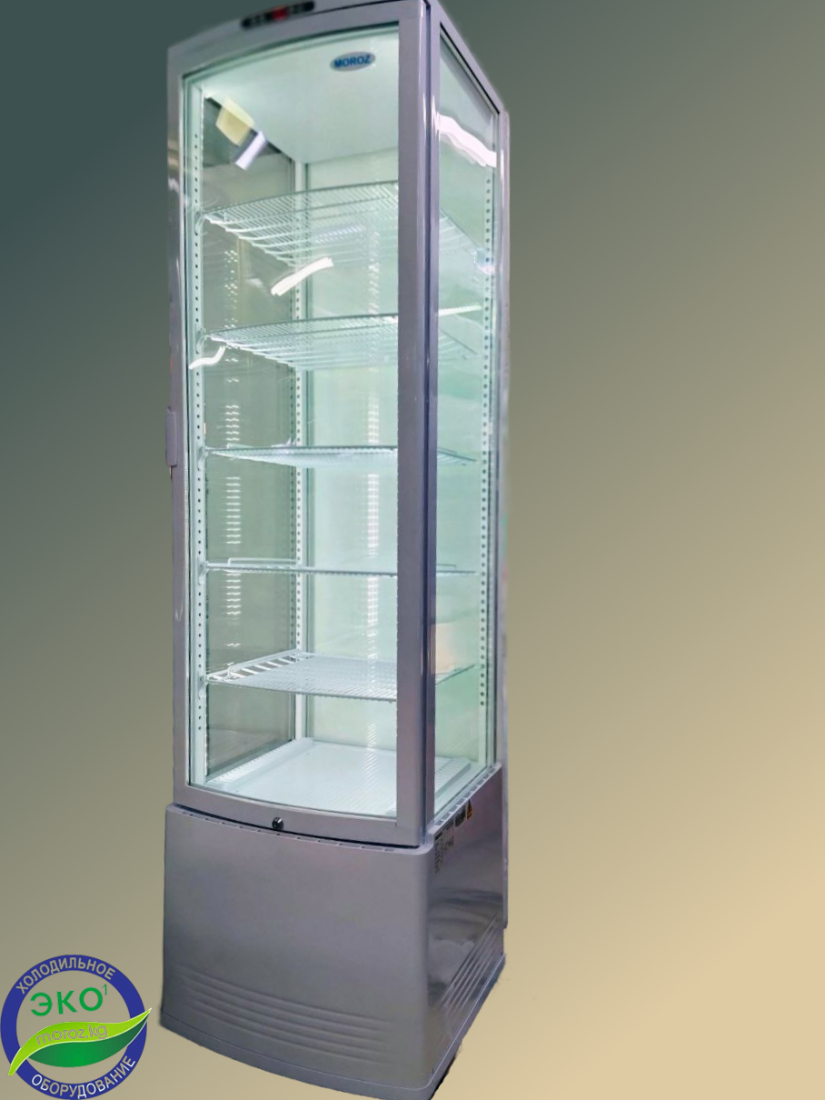 Витринный холодильник MOROZ XLC389W Витринный холодильник MOROZ XLC389W