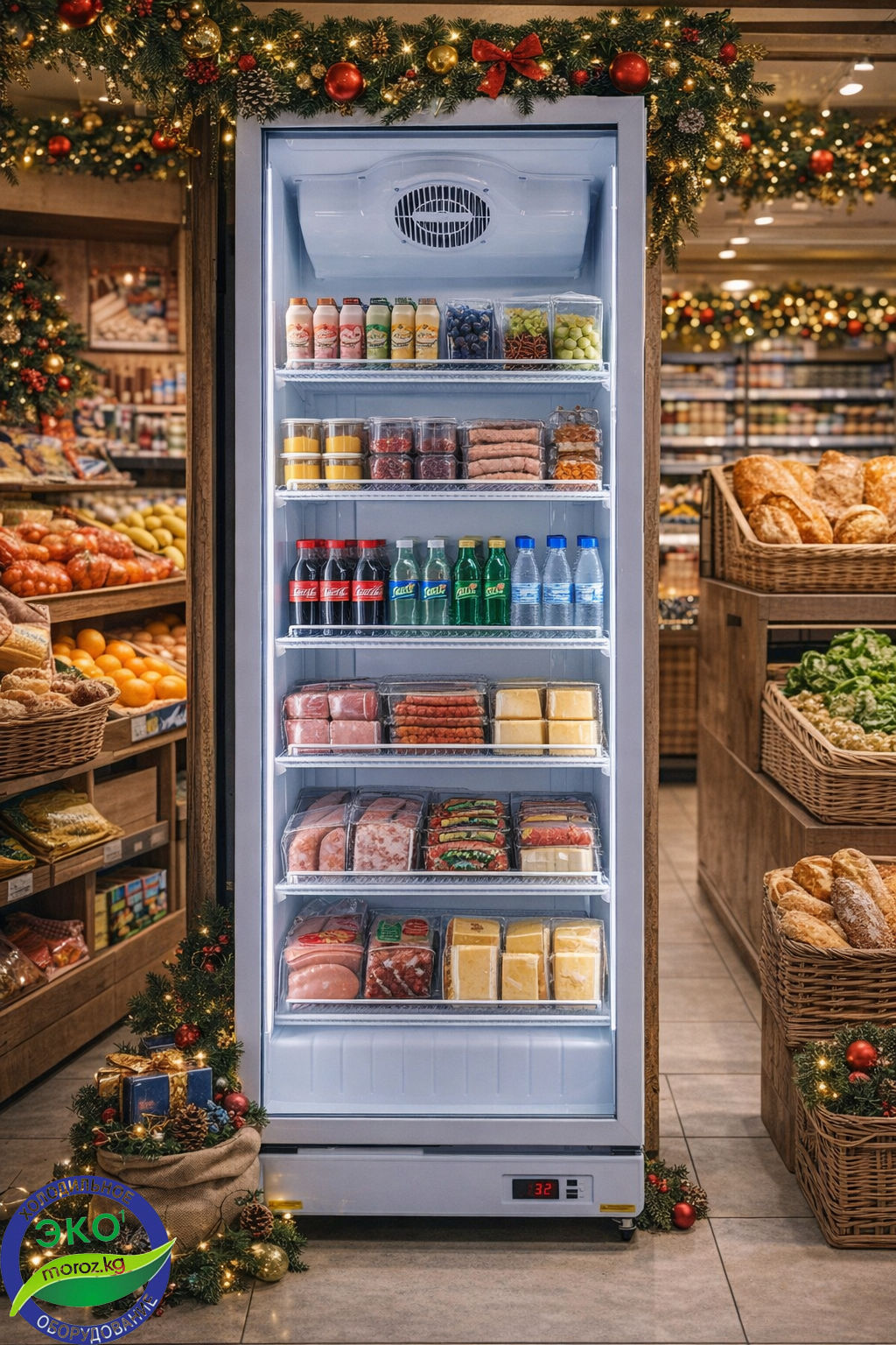 Витринный холодильник MOROZ SC-600GWQA Витринный холодильник MOROZ SC-600GWQA