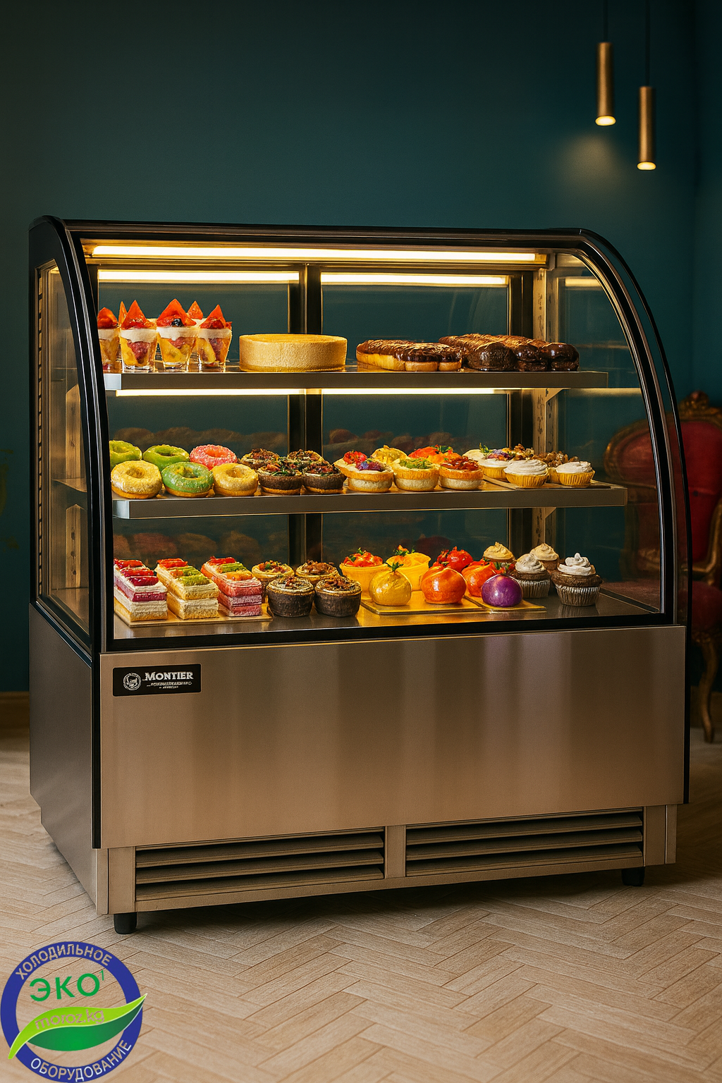 Витринный холодильник MOWEIER 1500 Овал Витринный холодильник MOWEIER 1500 Овал