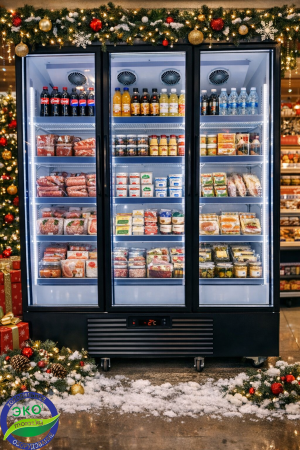 Витринный холодильный шкаф MOROZ SC-1500GW