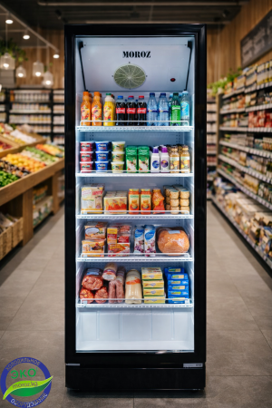 Витринный холодильник MOROZ SC 300 GW