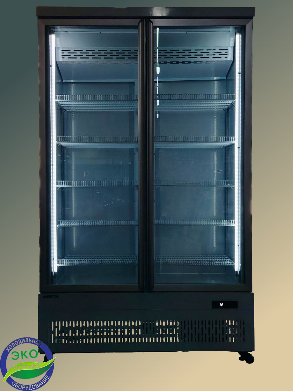 Витринный холодильный шкаф AVEST LSC 2S 1250X Витринный холодильный шкаф AVEST LSC 2S 1250X