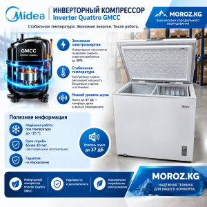 Инверторный компрессор Inverter Quattro GMCC