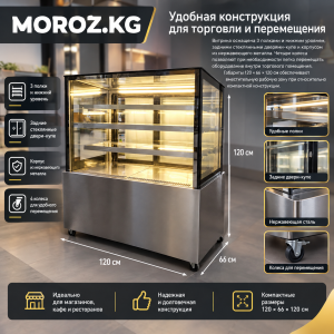 Удобная конструкция для торговли и перемещения