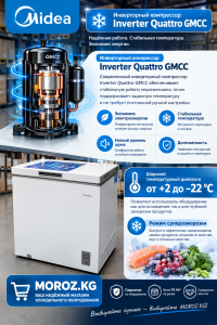 Инверторный компрессор Inverter Quattro GMCC